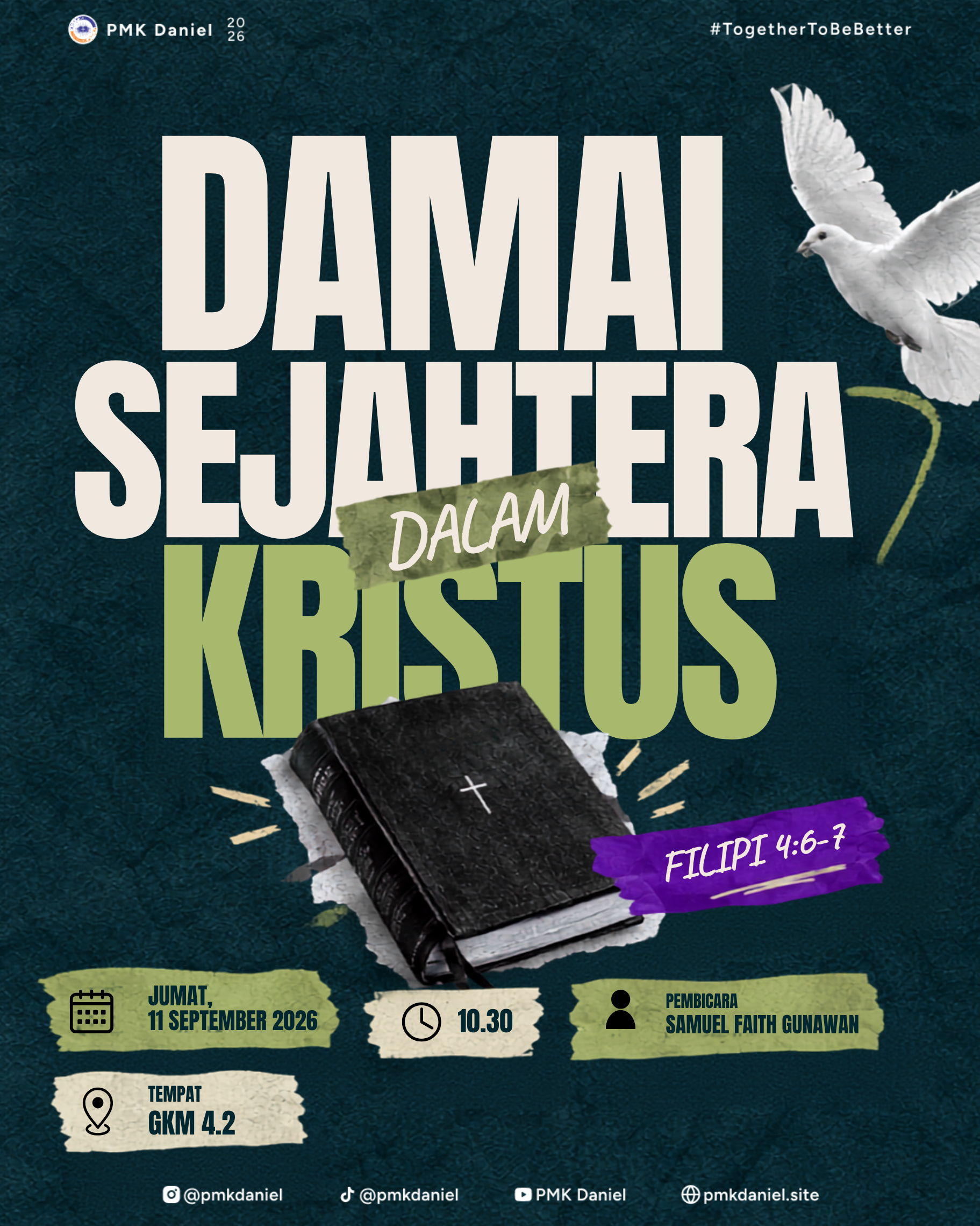 PD-4 : Damai Sejahtera dalam Kristus